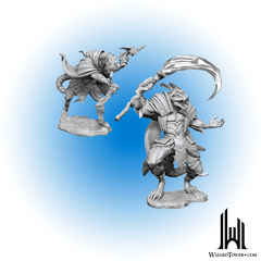 DND UNPAINTED MINI - SERPENTFOLK